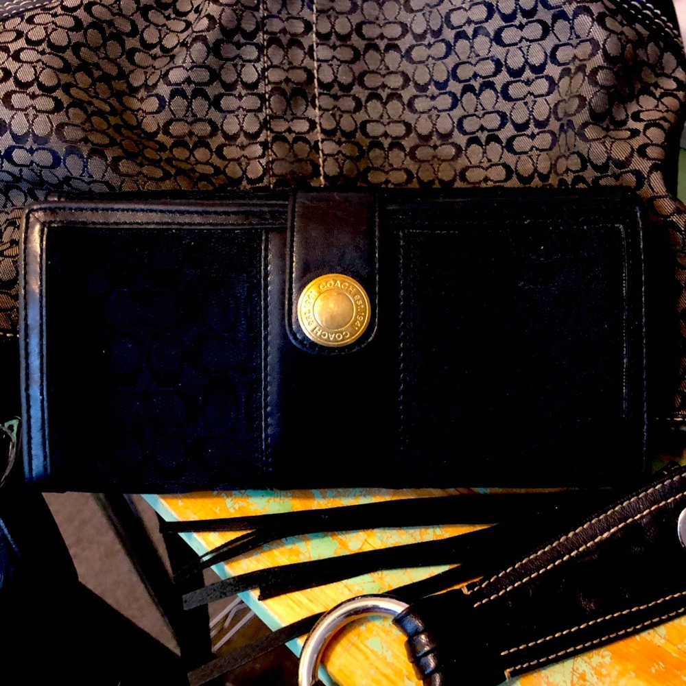 COACH PURSE AND WALLET